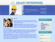 Tablet Screenshot of galaxyjobs.in